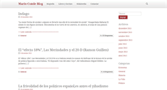 Desktop Screenshot of marioconde.com